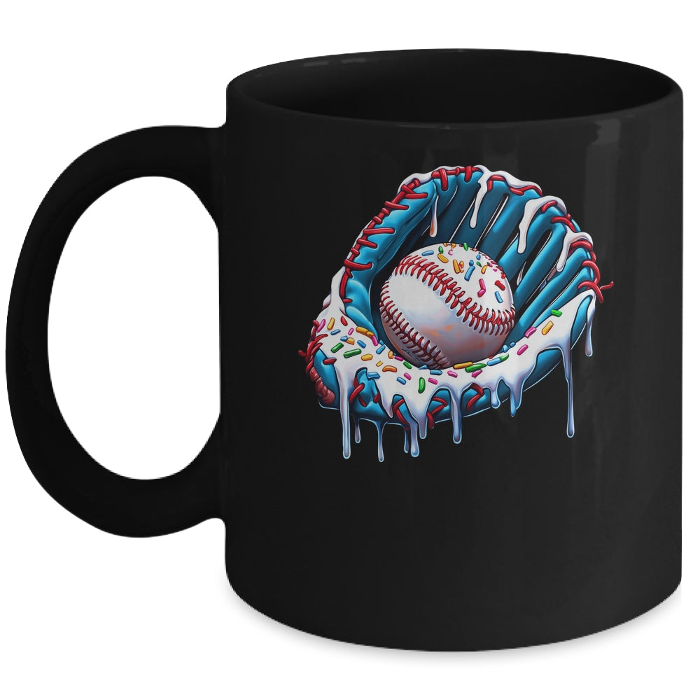 Ice Cream Drip Baseball Bat With Sprinkles Drip Ice Cream Mug | teecentury