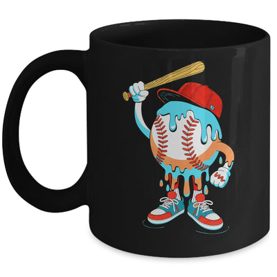 Ice Cream Drip Baseball Spots Baseball Drip For Girls Kids Mug | teecentury