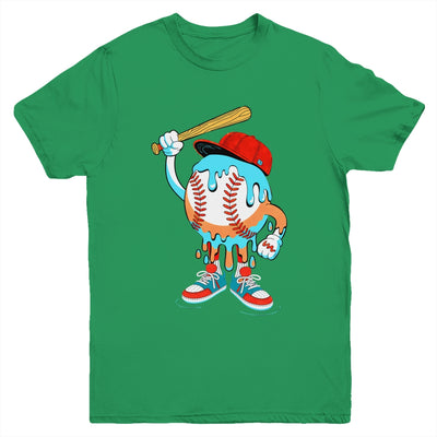 Ice Cream Drip Baseball Spots Baseball Drip For Girls Kids Youth Shirt | teecentury