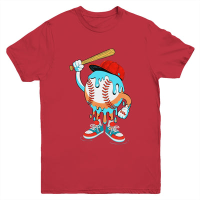 Ice Cream Drip Baseball Spots Baseball Drip For Girls Kids Youth Shirt | teecentury