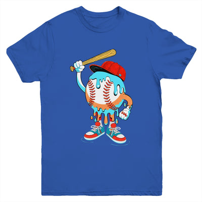 Ice Cream Drip Baseball Spots Baseball Drip For Girls Kids Youth Shirt | teecentury