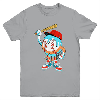 Ice Cream Drip Baseball Spots Baseball Drip For Girls Kids Youth Shirt | teecentury