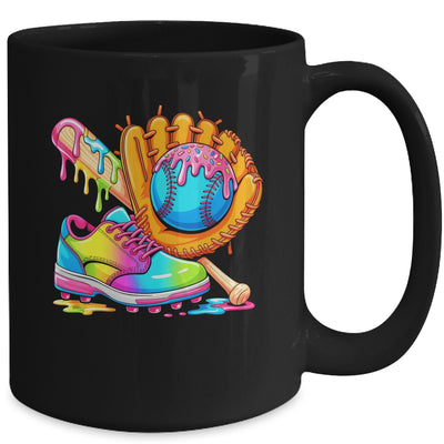 Ice Cream Drip Baseball Stuff Baseball Drip For Boys Graphic Mug | teecentury