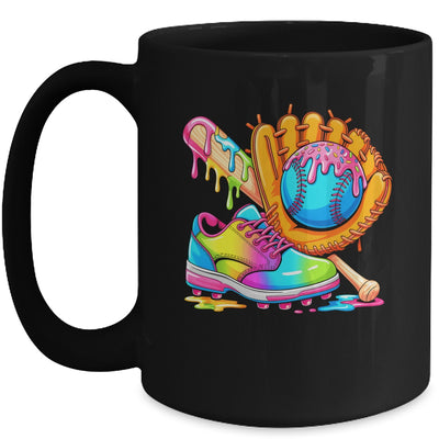 Ice Cream Drip Baseball Stuff Baseball Drip For Boys Graphic Mug | teecentury