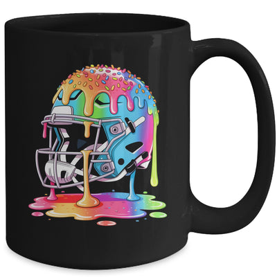 Ice Cream Drip Football Stuff Boys QB RB Lineman WR Drippy Mug | teecentury