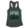 Id Rather Be Mowing Funny Lawn Mowing Mower For Men Retro Shirt & Tank Top | teecentury