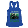 Id Rather Be Mowing Funny Lawn Mowing Mower For Men Retro Shirt & Tank Top | teecentury
