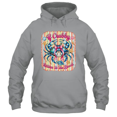 If Crabby Return To The Beach Funny Preppy Coquette Summer Shirt & Tank Top | teecentury