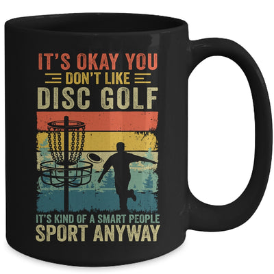 If You Don't Like Disc Golf Player Art For Men Women Retro Mug | teecentury