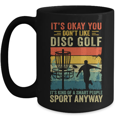 If You Don't Like Disc Golf Player Art For Men Women Retro Mug | teecentury