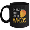 Im Just Here For The Mangos Fruit Lover Design For Men Women Mug | teecentury