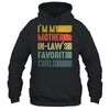 Im My Mother In Laws Favorite Child Funny Mothers Day Retro Shirt & Hoodie | teecentury