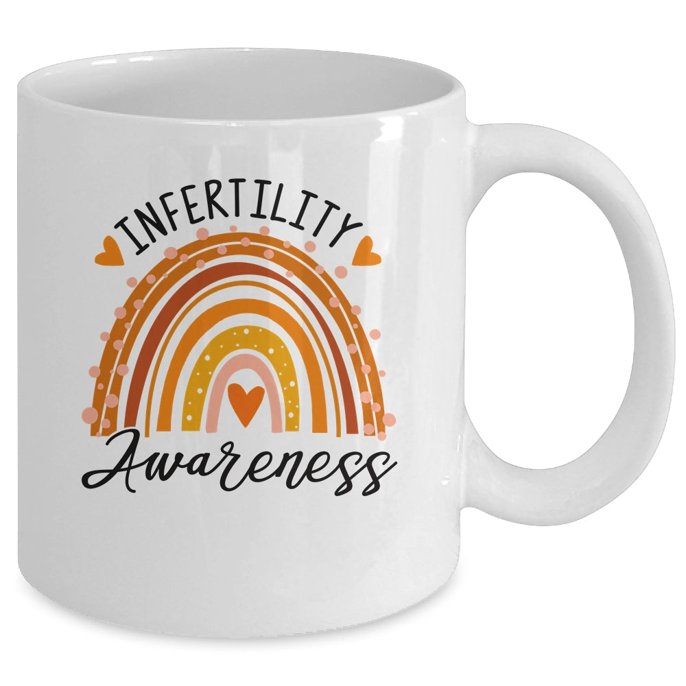 In April We Wear Orange Infertility Awareness Week Mug | teecentury