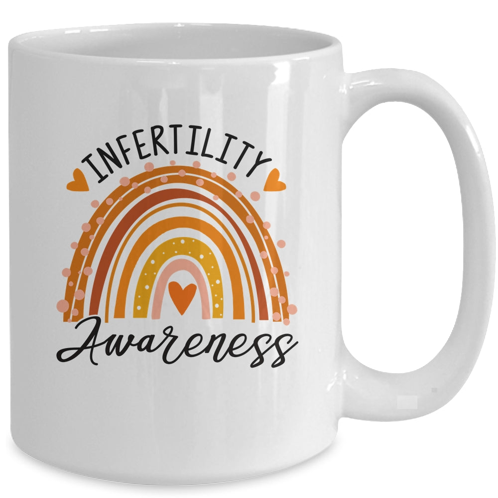 In April We Wear Orange Infertility Awareness Week Mug | teecentury