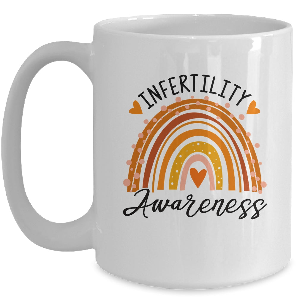 In April We Wear Orange Infertility Awareness Week Mug | teecentury