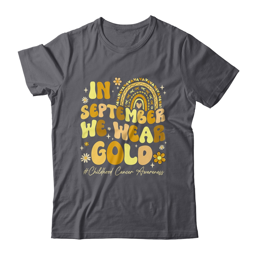 In September We Wear Gold Childhood Cancer Awareness Pediatric Shirt & Hoodie | teecentury