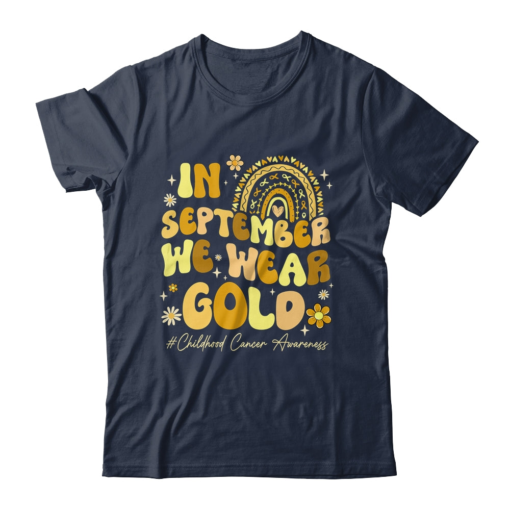 In September We Wear Gold Childhood Cancer Awareness Pediatric Shirt & Hoodie | teecentury