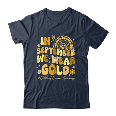 In September We Wear Gold Childhood Cancer Awareness Pediatric Shirt & Hoodie | teecentury