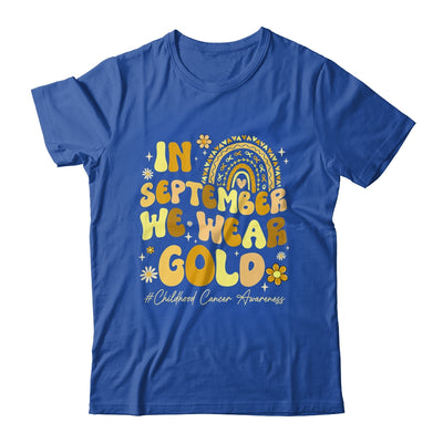 In September We Wear Gold Childhood Cancer Awareness Pediatric Shirt & Hoodie | teecentury
