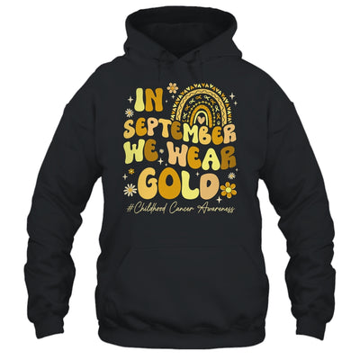In September We Wear Gold Childhood Cancer Awareness Pediatric Shirt & Hoodie | teecentury