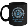 In September We Wear Light Blue Sunflower Prostate Cancer Mug | teecentury
