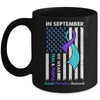 In September Wear Teal Purple Suicide Prevention Awareness Mug | teecentury