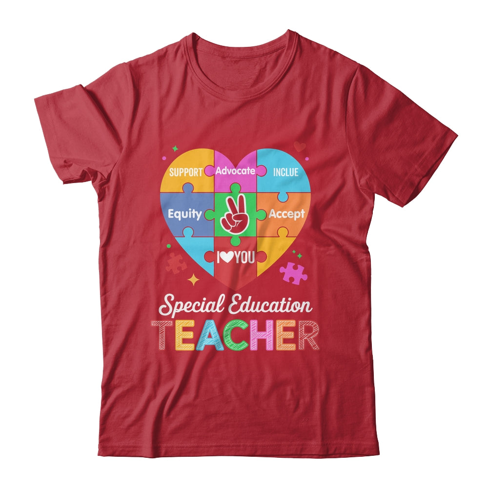Inclusion Special Education Back To School SPED Teachers Shirt & Hoodie | teecentury