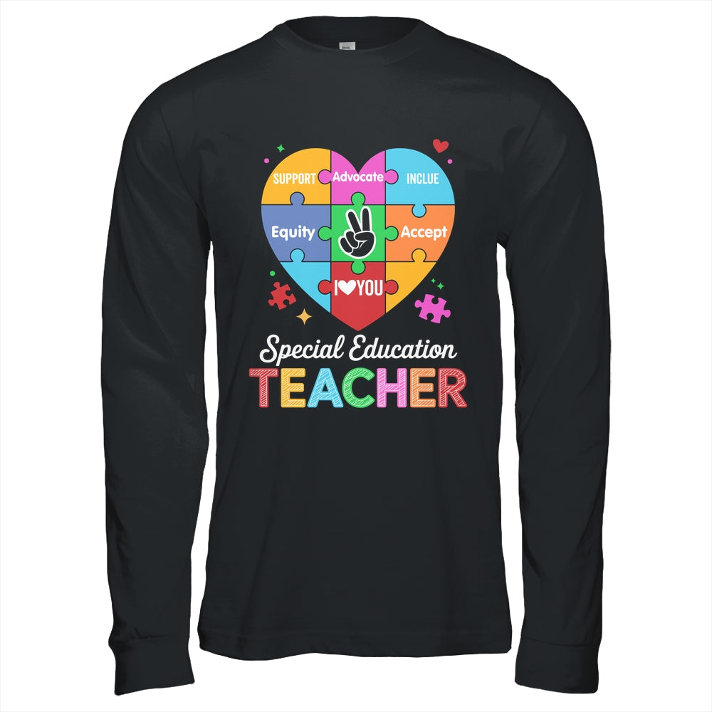 Inclusion Special Education Back To School SPED Teachers Shirt & Hoodie | teecentury
