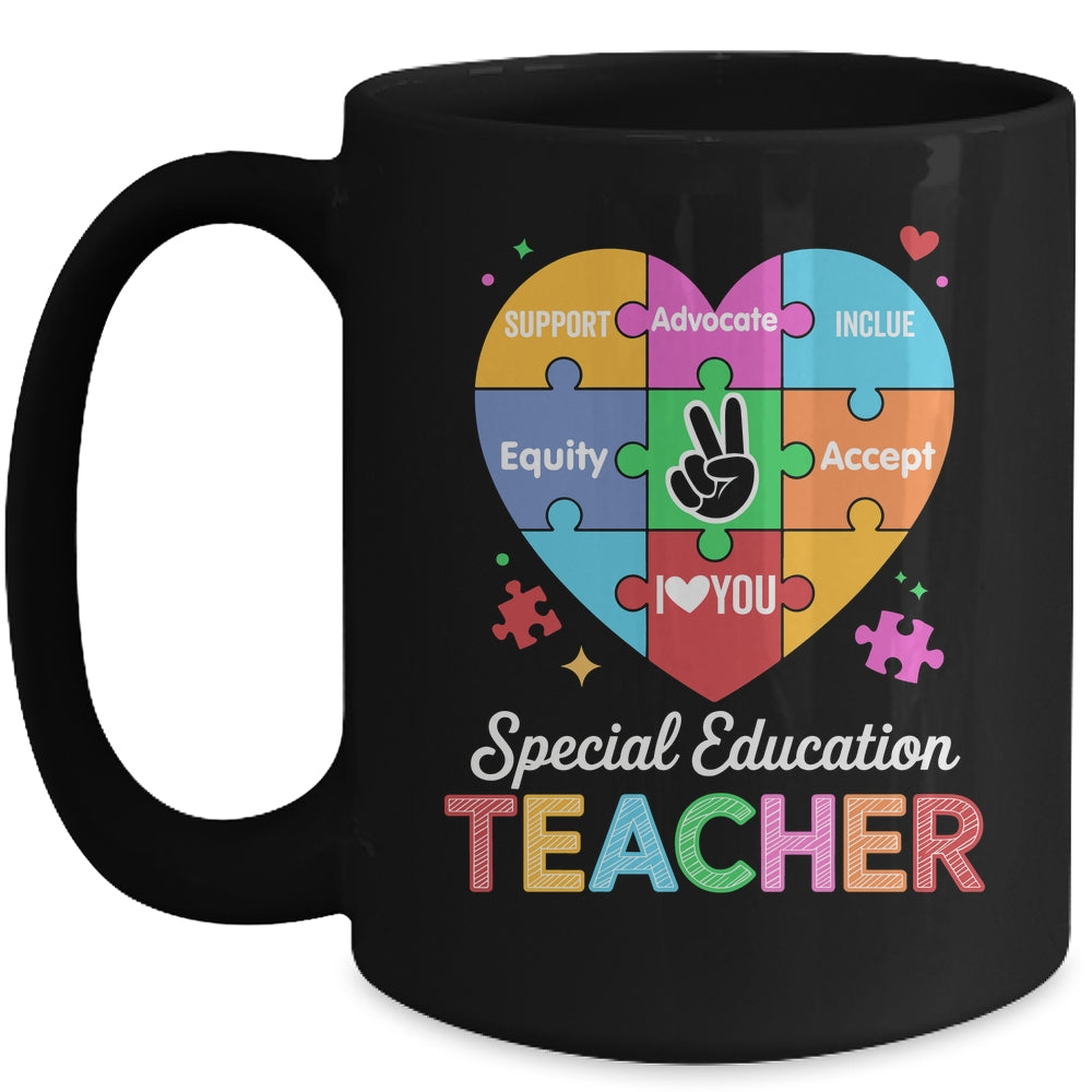 Inclusion Special Education Back To School SPED Teachers Mug | teecentury