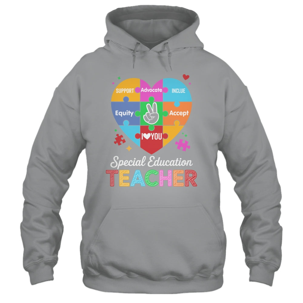 Inclusion Special Education Back To School SPED Teachers Shirt & Hoodie | teecentury