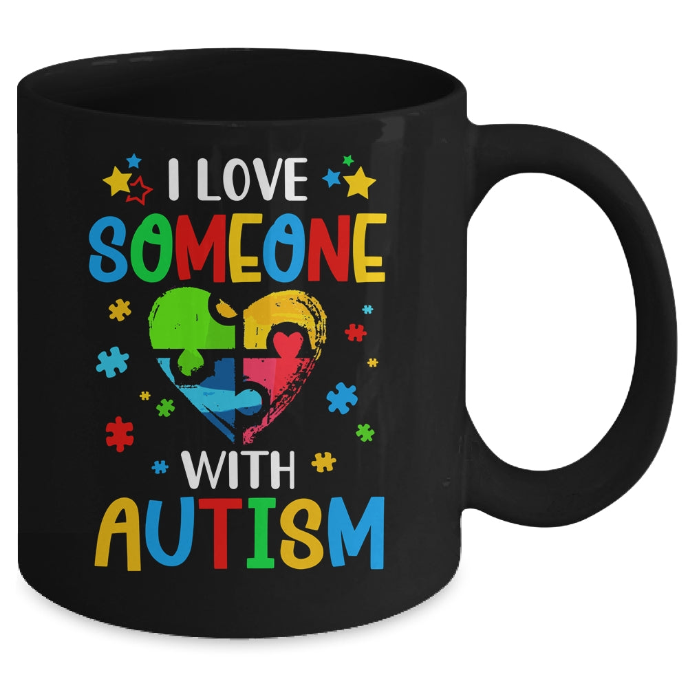 Infinity Heart Autism Awareness Love Needs No Words Tie Dye Mug | teecentury