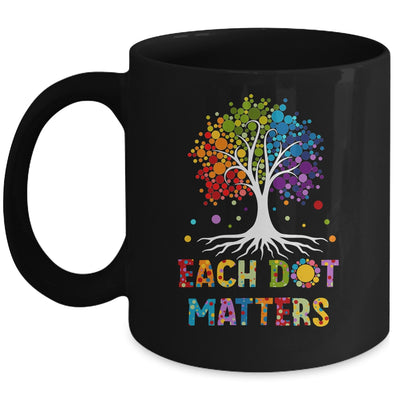 International Dot Day Each Dot Matters Unity Tree Polka Dot Mug | teecentury