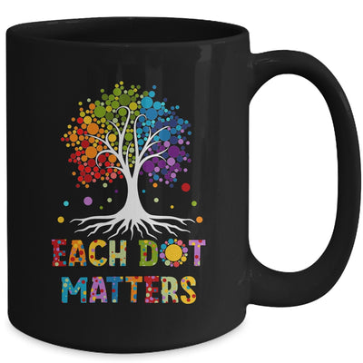 International Dot Day Each Dot Matters Unity Tree Polka Dot Mug | teecentury