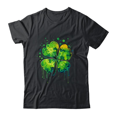 Irish Shamrock Tie Dye Happy St Patrick's Day For Men Women Shirt & Hoodie | teecentury