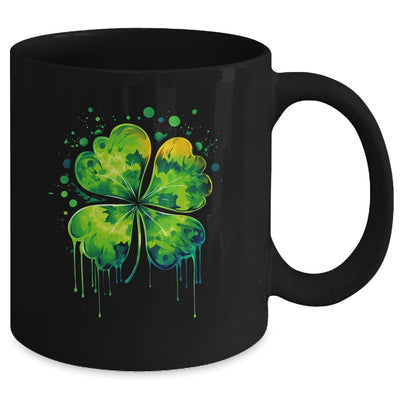 Irish Shamrock Tie Dye Happy St Patrick's Day For Men Women Mug | teecentury