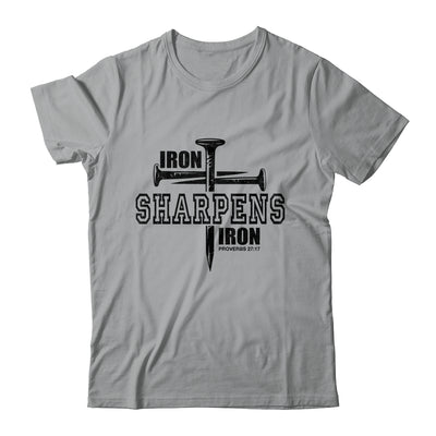 Iron Sharpens Iron Faith Jesus Christian Bible Verse Shirt & Hoodie | teecentury