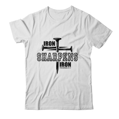 Iron Sharpens Iron Faith Jesus Christian Bible Verse Shirt & Hoodie | teecentury