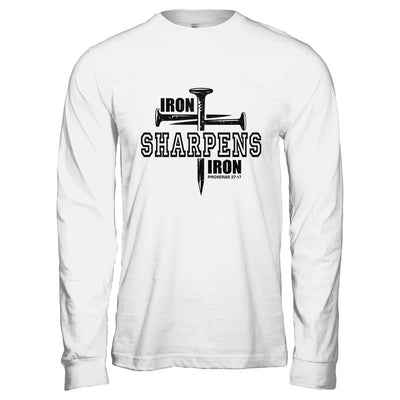 Iron Sharpens Iron Faith Jesus Christian Bible Verse Shirt & Hoodie | teecentury