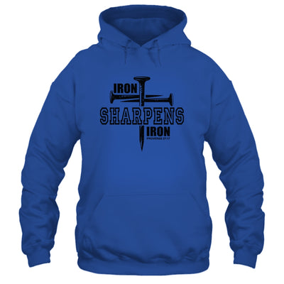 Iron Sharpens Iron Faith Jesus Christian Bible Verse Shirt & Hoodie | teecentury