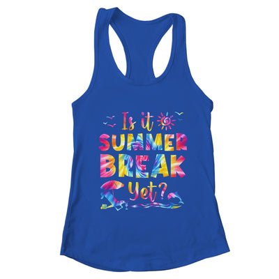 Is It Summer Break Yet Teacher Lunch Lady Last Day Of School Shirt & Tank Top | teecentury