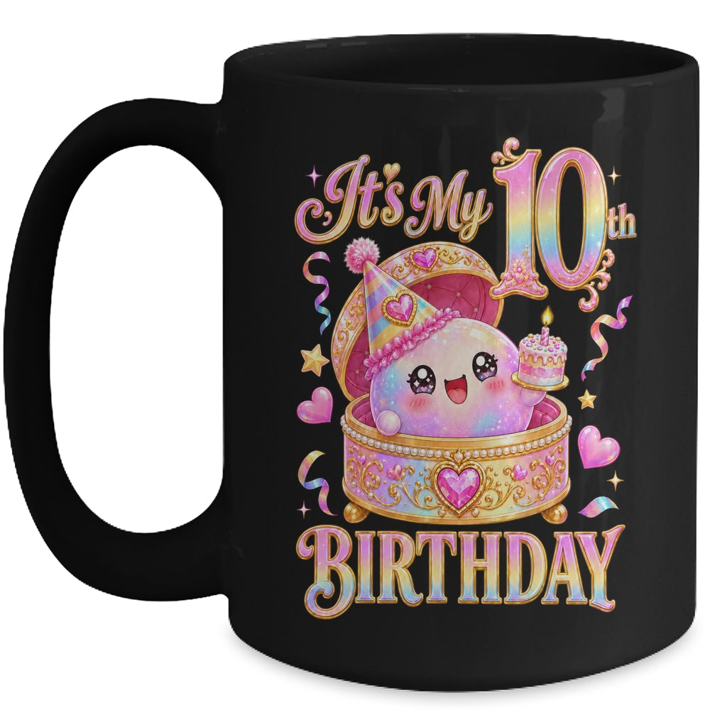 It'S My 10Th Birthday Girl Dumpling Kawaii Anime 10 Year Old Mug | teecentury