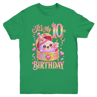 It'S My 10Th Birthday Girl Dumpling Kawaii Anime 10 Year Old Youth Shirt | teecentury