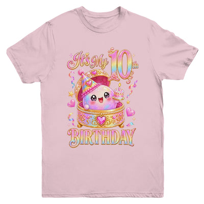 It'S My 10Th Birthday Girl Dumpling Kawaii Anime 10 Year Old Youth Shirt | teecentury