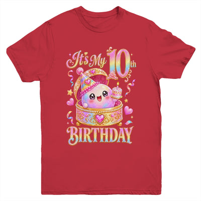 It'S My 10Th Birthday Girl Dumpling Kawaii Anime 10 Year Old Youth Shirt | teecentury