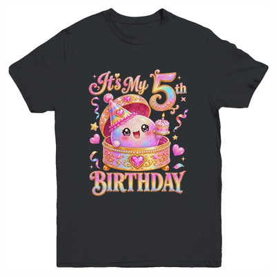 It'S My 5Th Birthday Girl Dumpling Kawaii Anime 5 Year Old Youth Shirt | teecentury