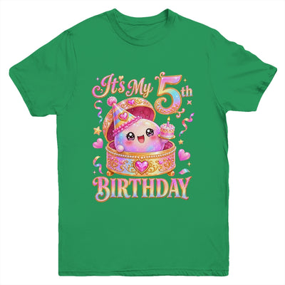 It'S My 5Th Birthday Girl Dumpling Kawaii Anime 5 Year Old Youth Shirt | teecentury