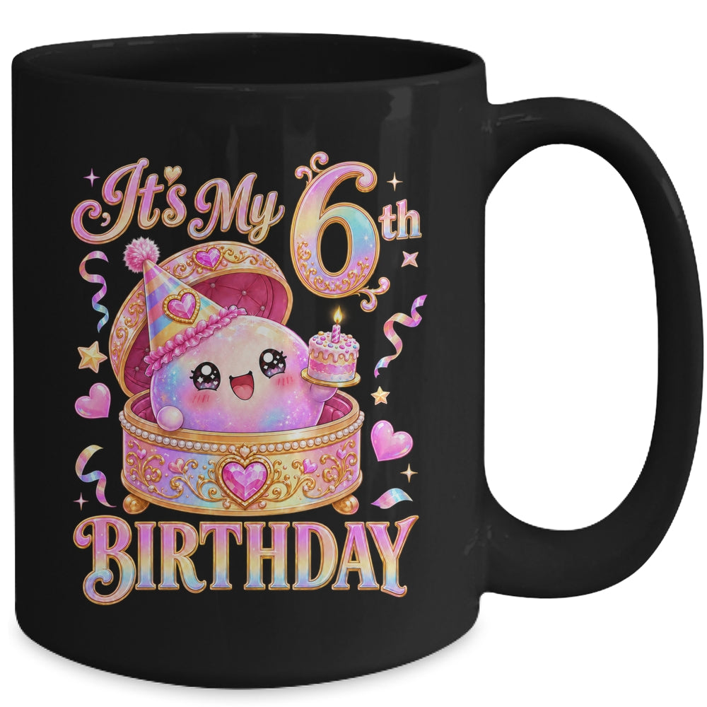 It'S My 6Th Birthday Girl Dumpling Kawaii Anime 6 Year Old Mug | teecentury