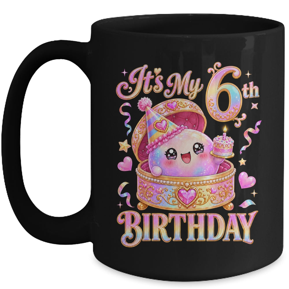 It'S My 6Th Birthday Girl Dumpling Kawaii Anime 6 Year Old Mug | teecentury