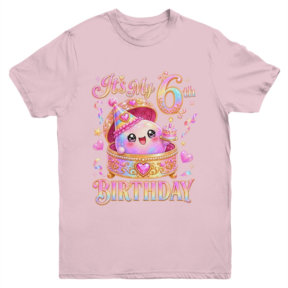 It'S My 6Th Birthday Girl Dumpling Kawaii Anime 6 Year Old Youth Shirt | teecentury