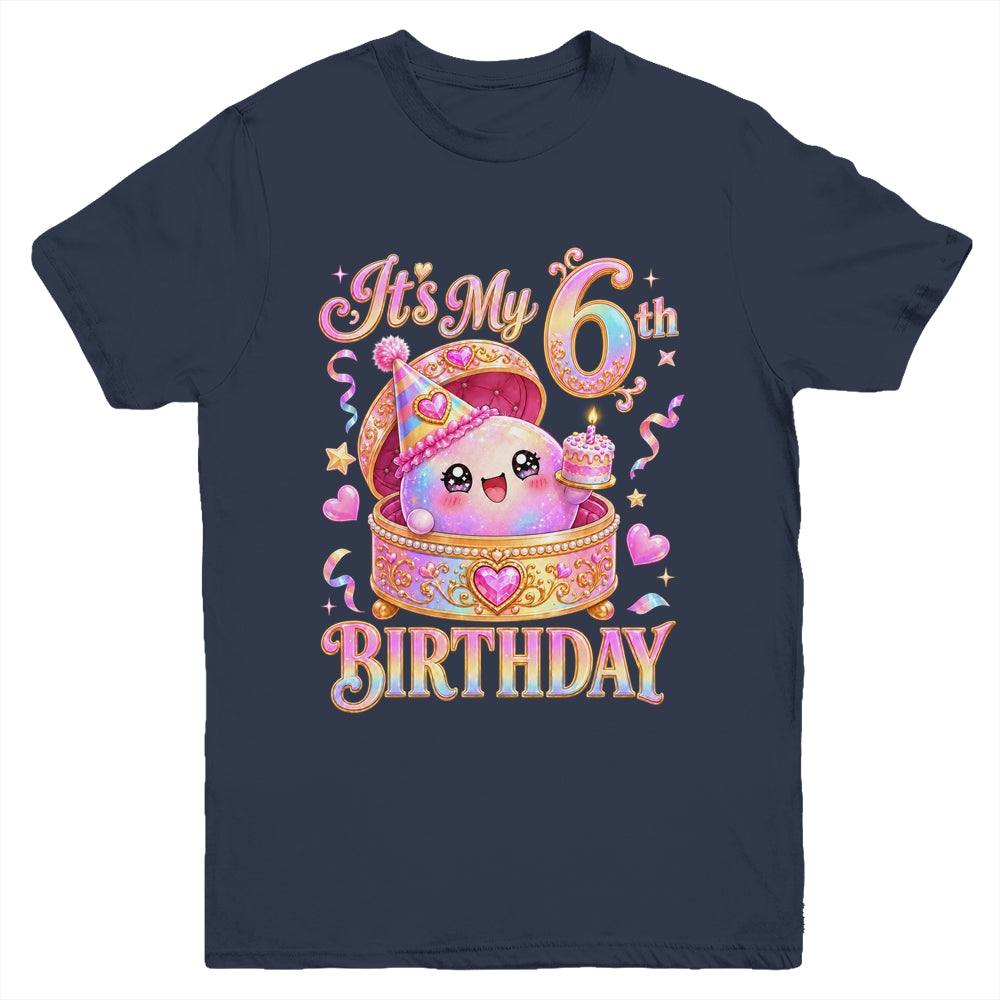 It'S My 6Th Birthday Girl Dumpling Kawaii Anime 6 Year Old Youth Shirt | teecentury